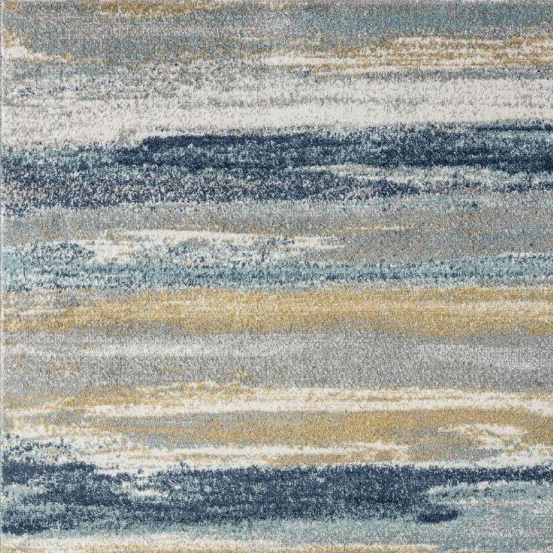 Luxe Weavers Abstract Stripe Area Rug