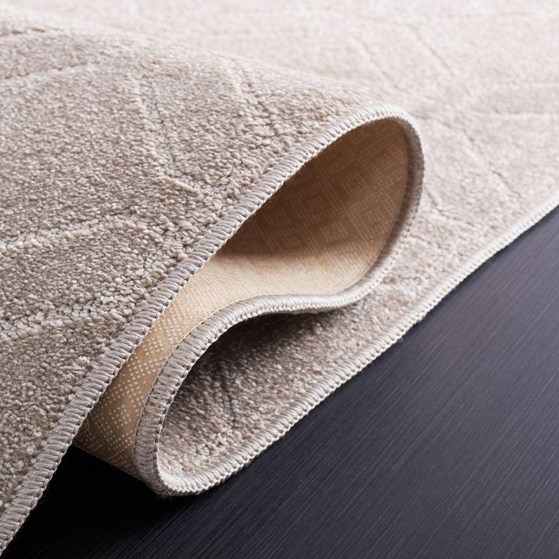 Pattern and Solid PNS406 Power Loomed Area Rug - Beige - 5'3"x7'6" - Safavieh.