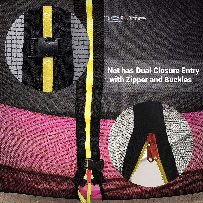 SereneLife 120" Round Backyard Trampoline