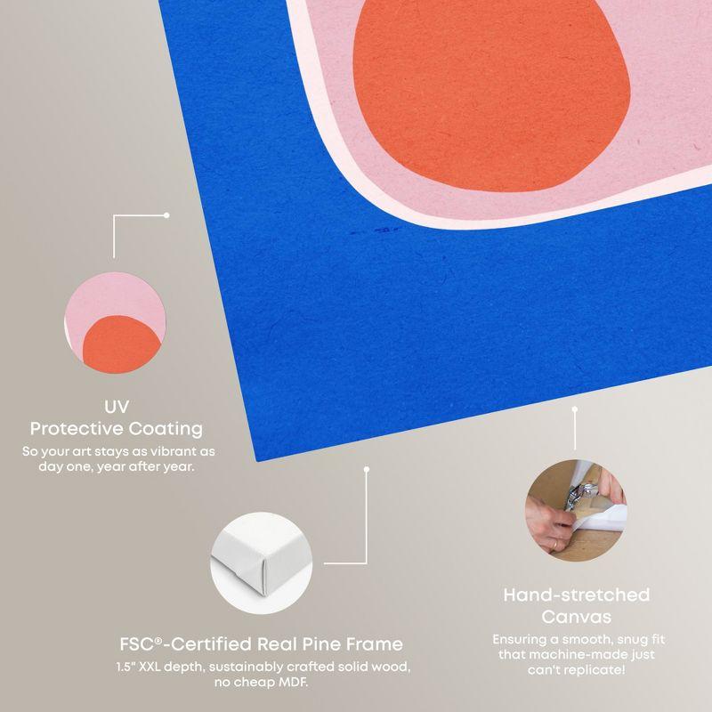 Art Remedy A Loner Sun Modern Abstract Geometric Wall Art by Art Remedy