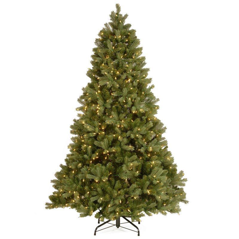 7.5ft Prelit Downswept Douglas Fir Artificial Christmas Tree with Clear Lights