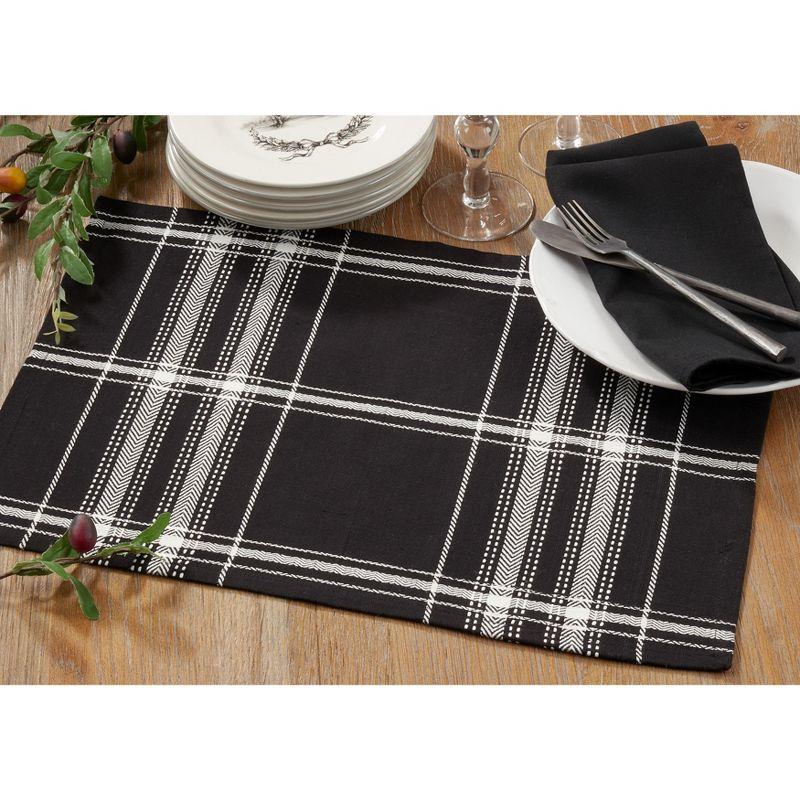 Gracie Oaks Tamiami 4 Piece Cotton Placemat Set | Wayfair