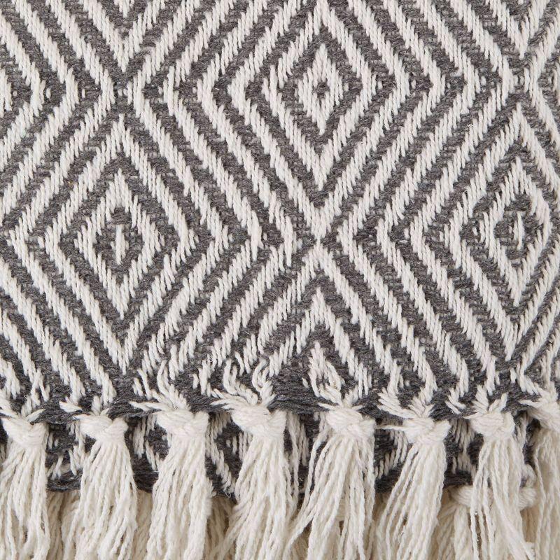 Design Imports Hand Woven Throw Blanket