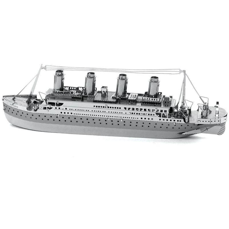 Model Kit Titanic Ship (Moderate Difficulty) Steel Model Kit by Metal Earth