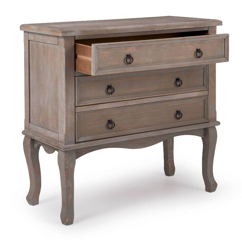 ClickDecor ClickDecor Thomas Antique Country Style Dresser Chest with 3-Drawers