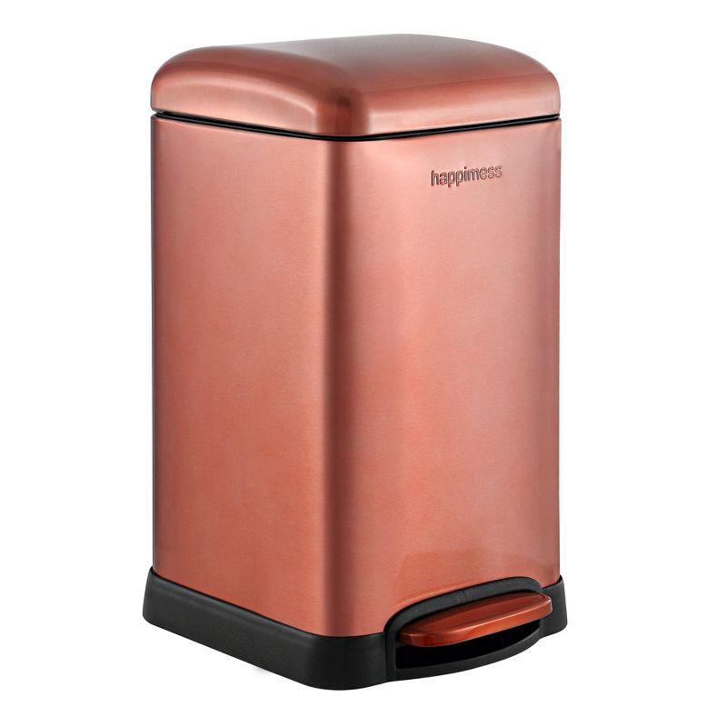 happimess Betty Retro Mini 3.2-Gallon Step-Open Trash Can