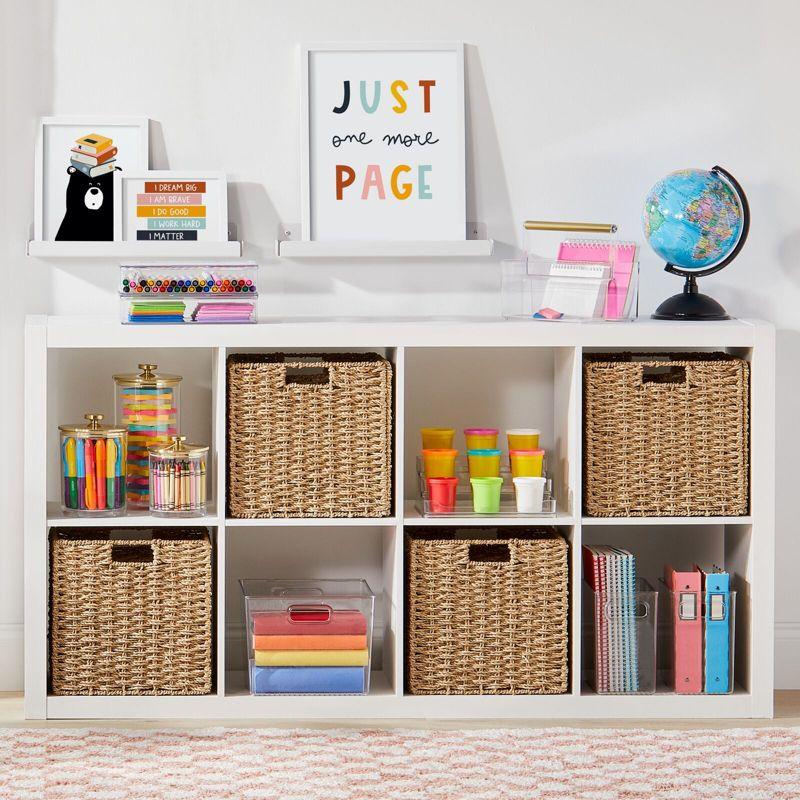 mDesign Seagrass Cube Set (Set of 6)