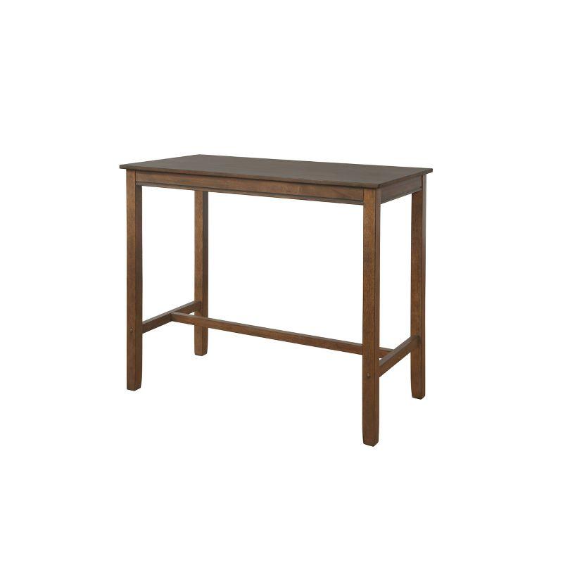 Claridge 50.75" Rustic Reclaimed Wood Bar-Height Pub Table