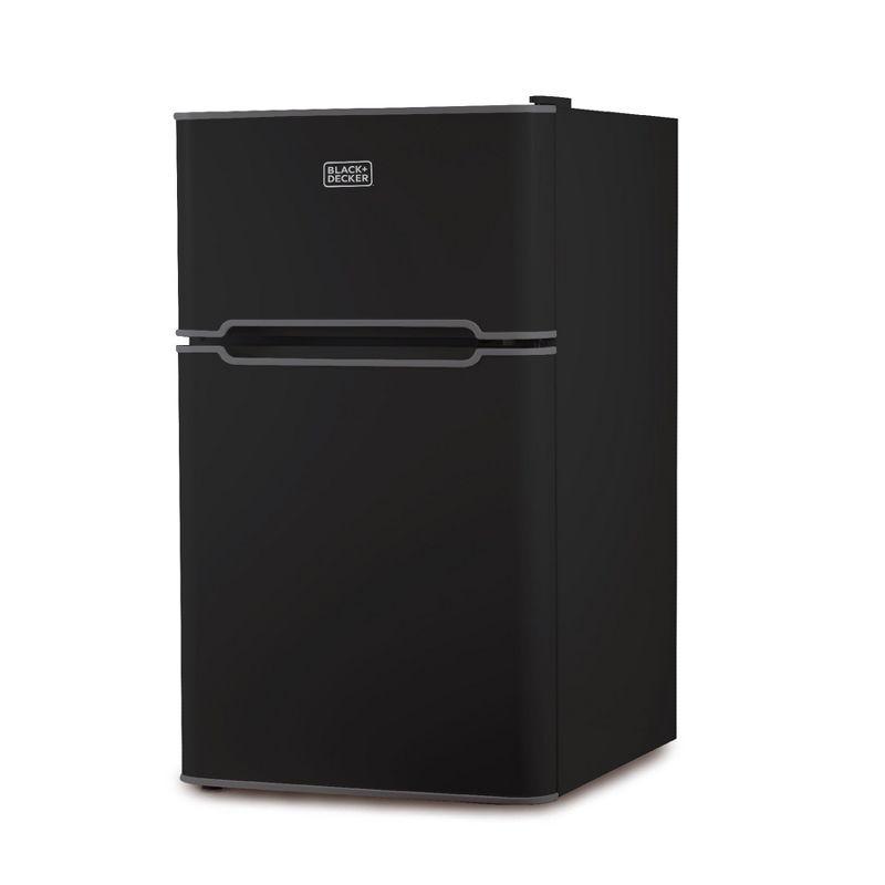 BLACK+DECKER Black + Decker 3.1 cu. ft. Freestanding Mini Fridge with Freezer