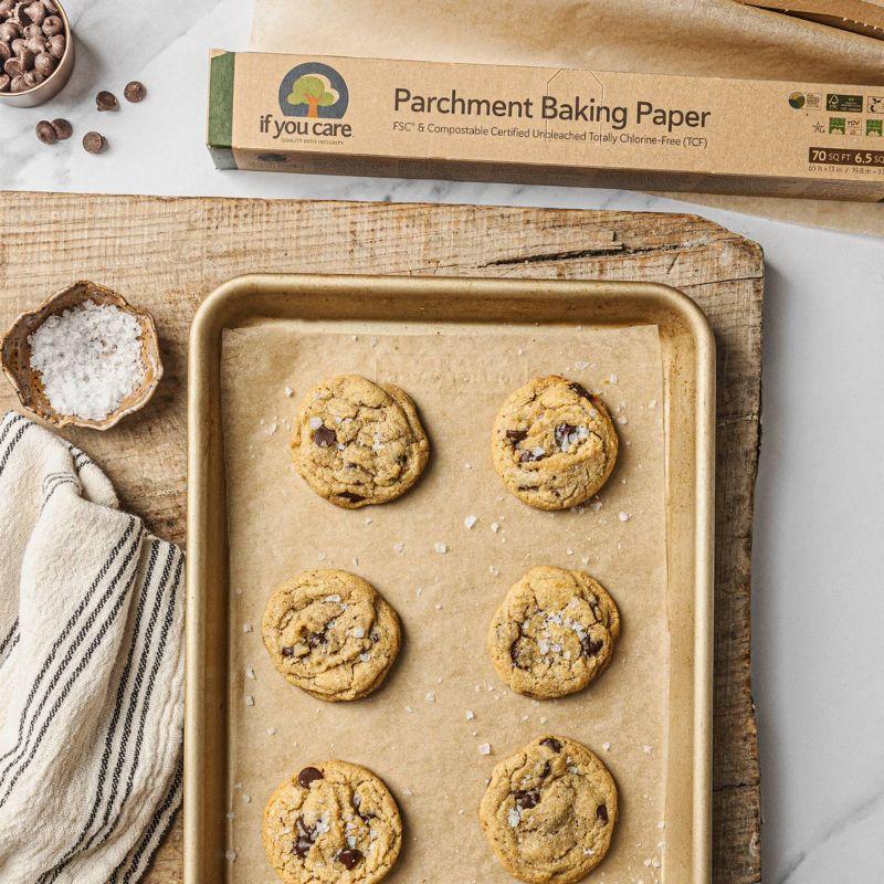 If You Care Unbleached Chlorine Free Parchment Baking Paper - 70 sq ft