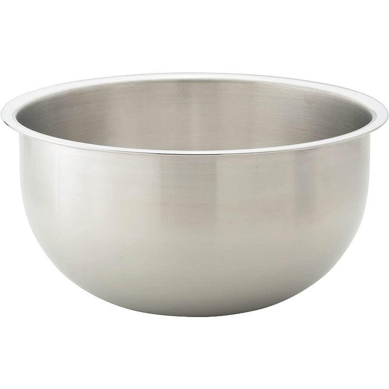 Heavyweight 18/8 Stainless Steel 4-Quart Mixing Bowl