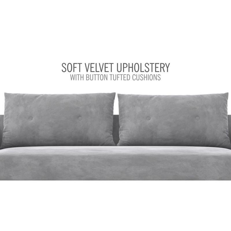 Bailey 79.5'' Velvet Sofa