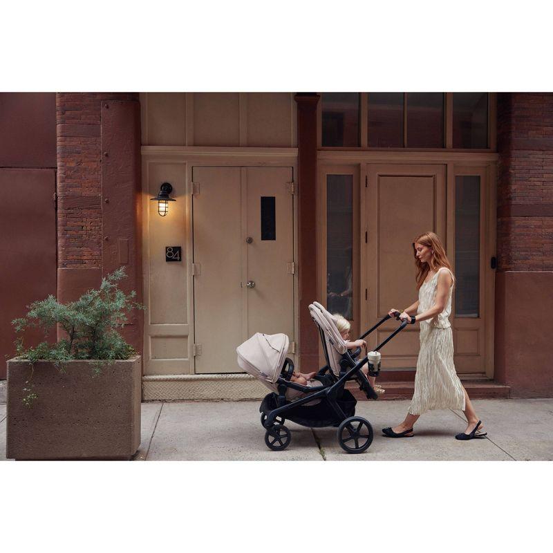 Bugaboo Kangaroo Sibling Stroller Seat - Midnight Black