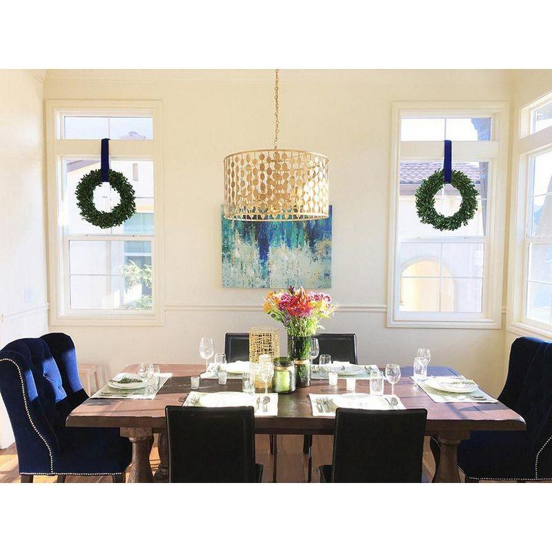 Crystorama Lighting Layla 6 - Light Chandelier in  Antique Gold