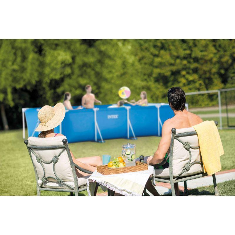 Intex New Intex Rectangular Frame Above Ground Swimming Pool