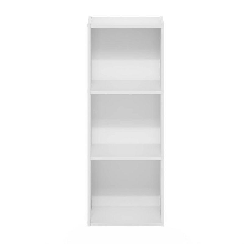 Furinno 3-Tier Easy Assembly Ultility Shelf Open Bookcase Dispaly Organizer