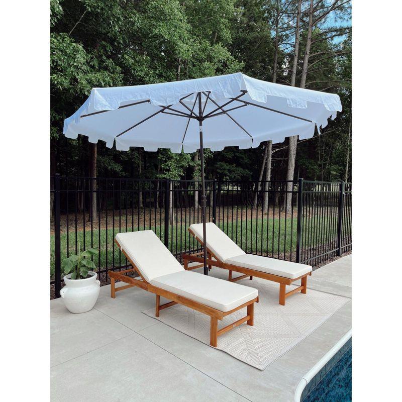 Inglewood Lounge Chair - Outdoor - PAT6723 - Natural/Beige -Safavieh