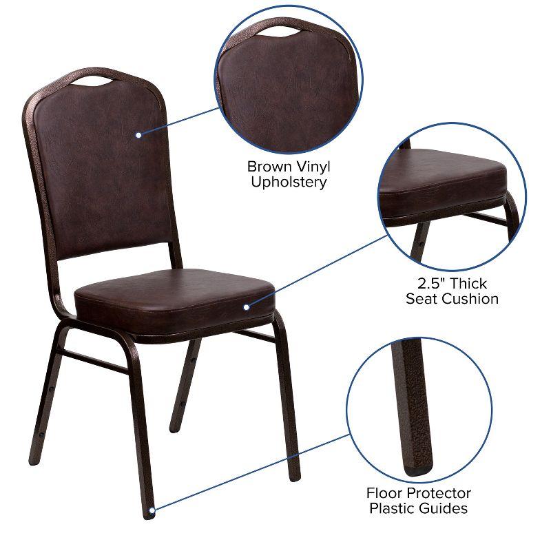 Crown Back Stacking Banquet Chair