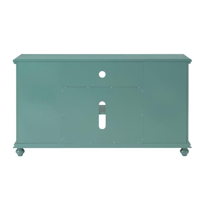 Martin Svensson Home Elegant 2 Door Antique Teal 63" TV Stand