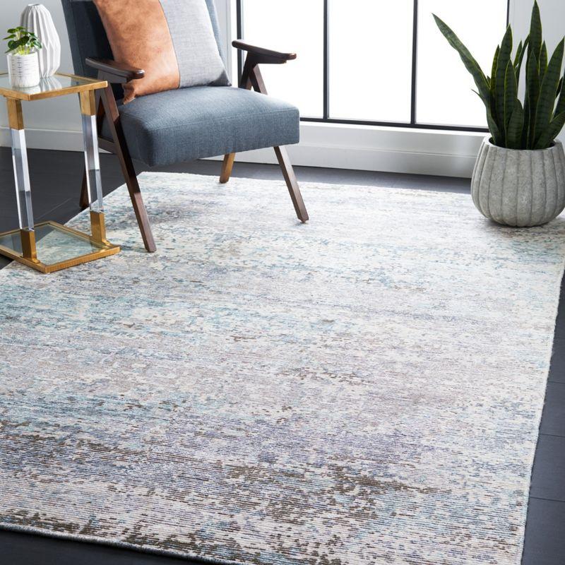 Tiffany Hand Knotted Abstract Rug