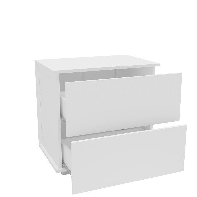 Madison 2 Drawer Nightstand - Polifurniture