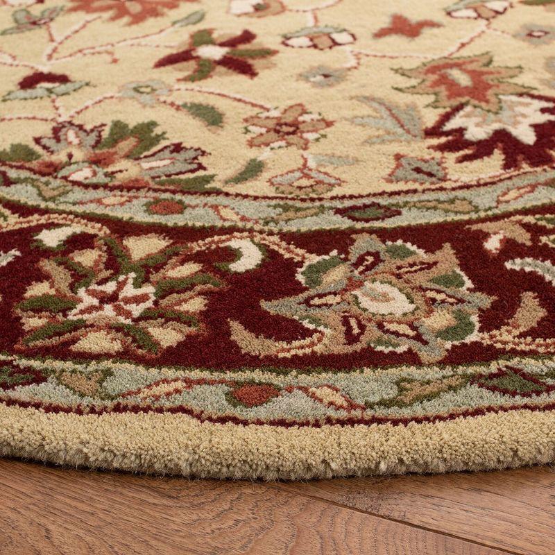 Heritage HG965 Handmade Accent Rug - 2'x3' - Ivory/Red - Safavieh