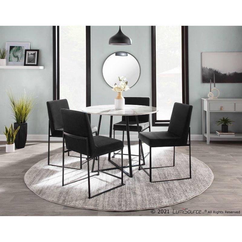 Set of 2 High Back Fuji Dining Chairs