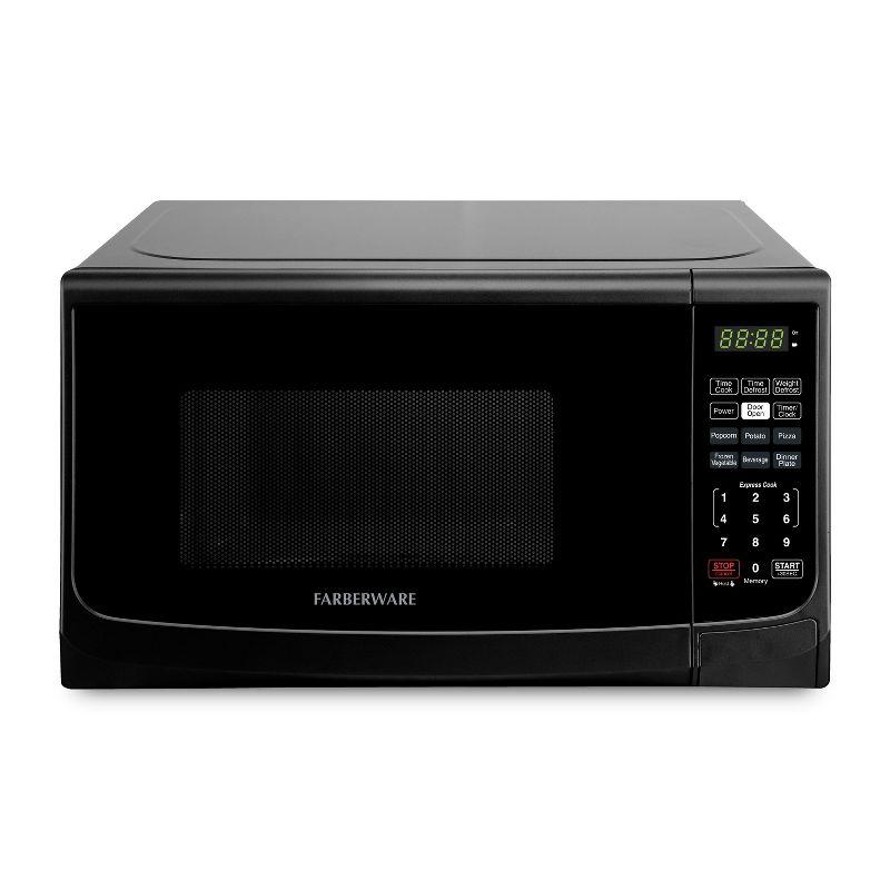 Farberware Farberware 0.9 Cubic Feet Countertop Microwave FM09BKA