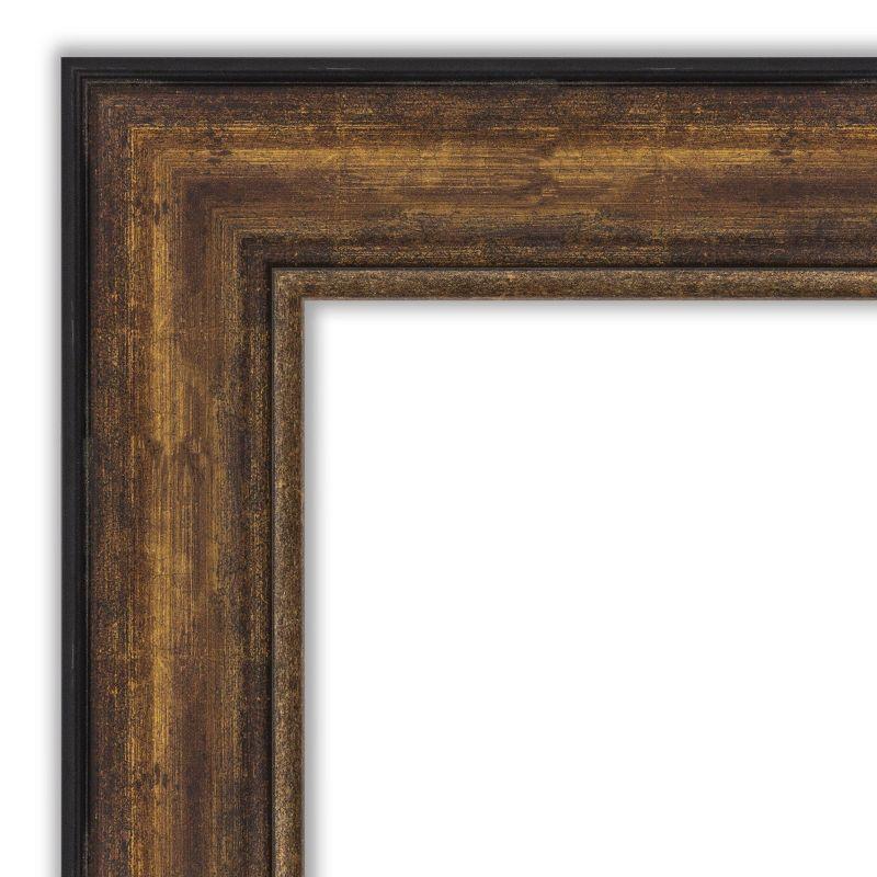 26" x 32" Ballroom Bronze Wall Mirror - Amanti Art: Polystyrene Frame, Rectangle Shape