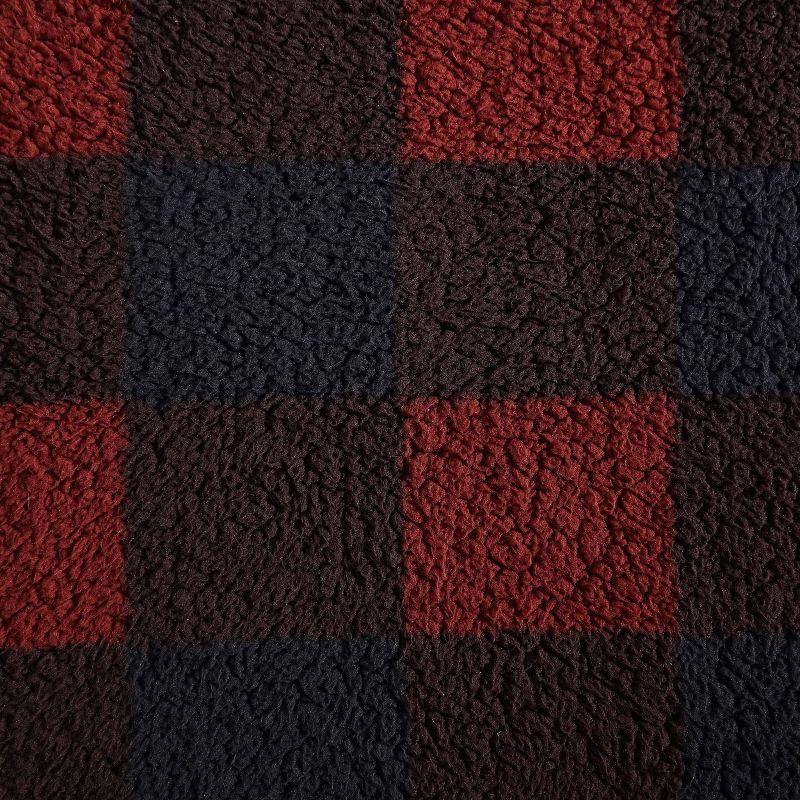 Eddie Bauer Alpine Eddie Bauer Printed Sherpa Reversible Throw Blankets