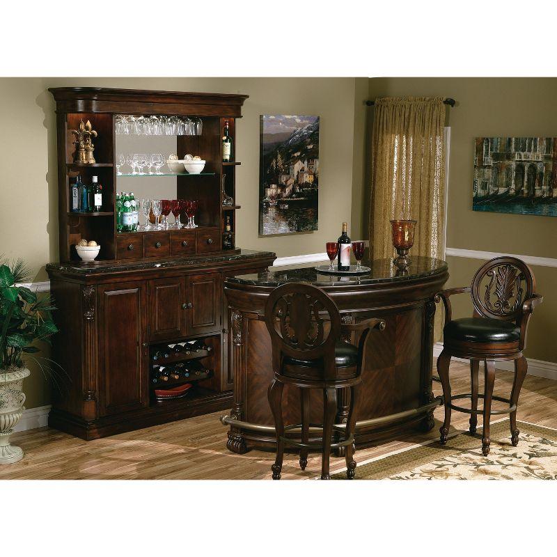 Howard Miller 693007 Howard Miller Niagara Hutch 693007 Rustic Cherry