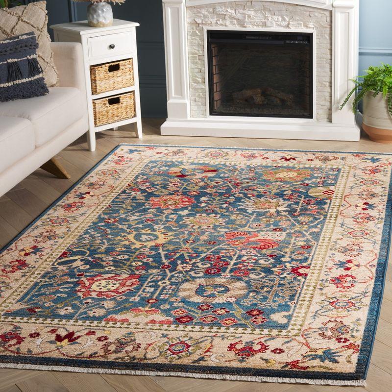 Kashan KSN303 Power Loomed Rugs - Safavieh