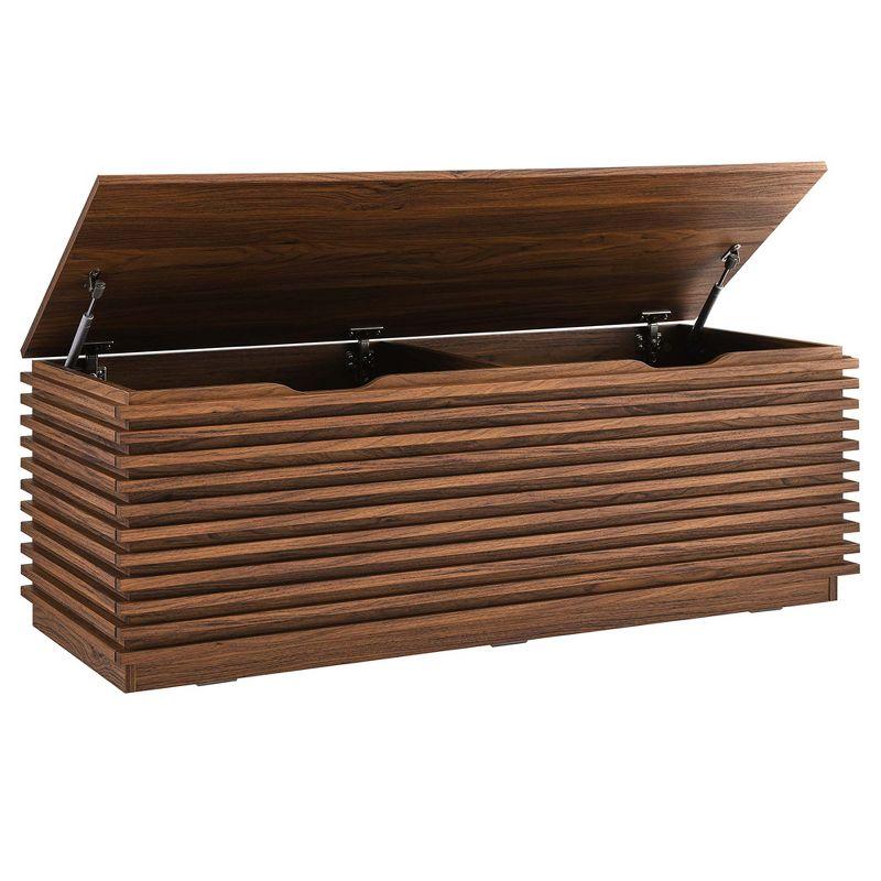 Modway Modway Render 47" Wood Grain Storage Bench
