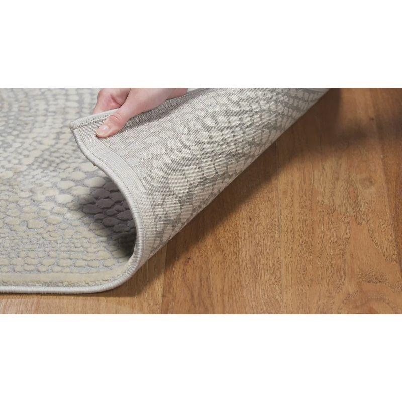 Meadow MDW333 Power Loomed Indoor Area Rug - Grey/Ivory - 6'7"x6'7" - Safavieh