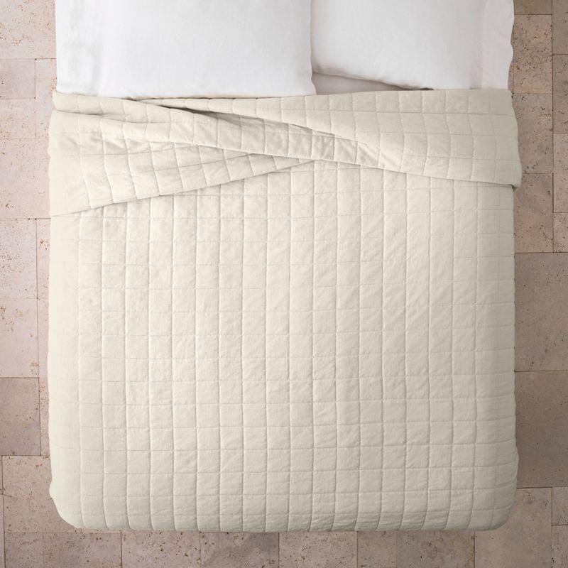 Heavyweight Linen Blend Quilt - Casaluna™