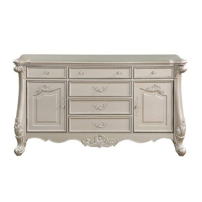 Acme Furniture 71" Bently Dresser Champagne Finish