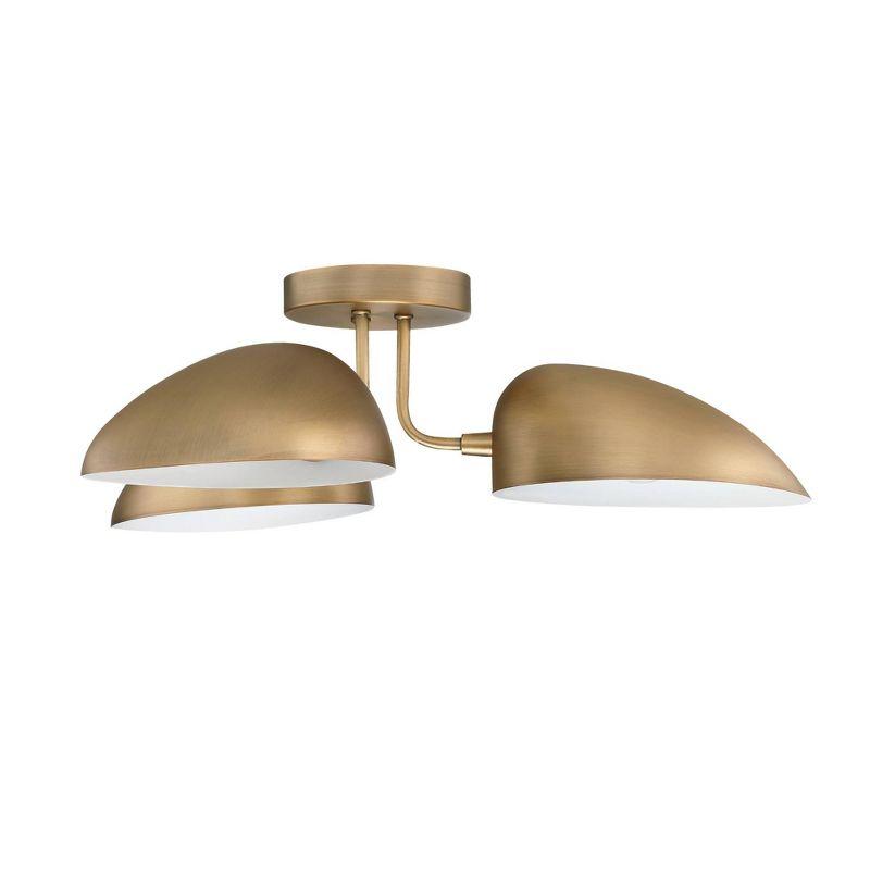 Nathan James Argo Flush Mount Gold