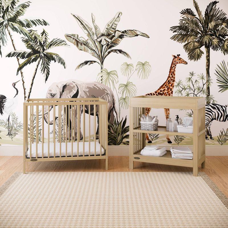 Teddi 4-in-1 Mini Convertible Crib with Mattress