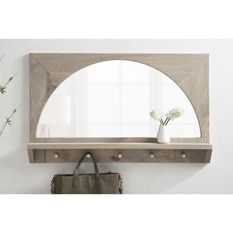 Kate and Laurel Andover Functional Mirror - White, 24x36