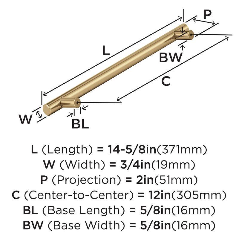 12" Center to Center Appliance Pull