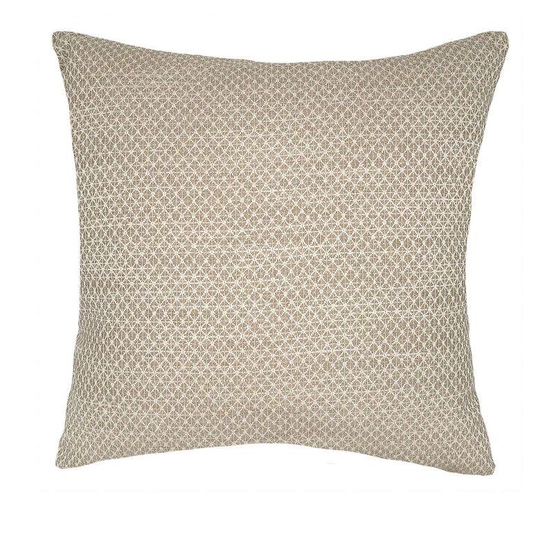 Coastal Breeze Mocha Indoor Outdoor Pillow