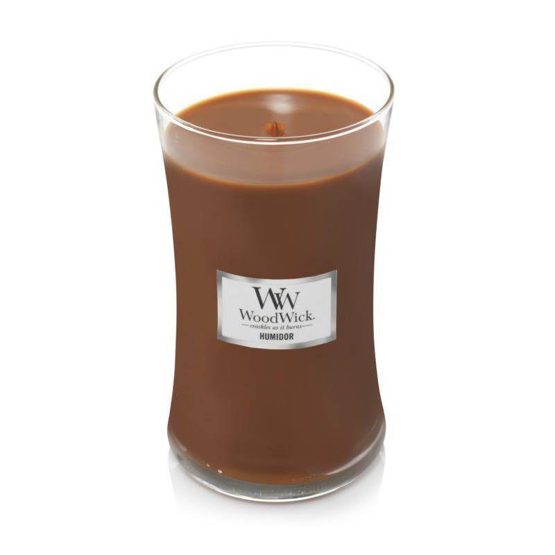 21.5oz Large Hourglass Jar Candle Humidor - WoodWick