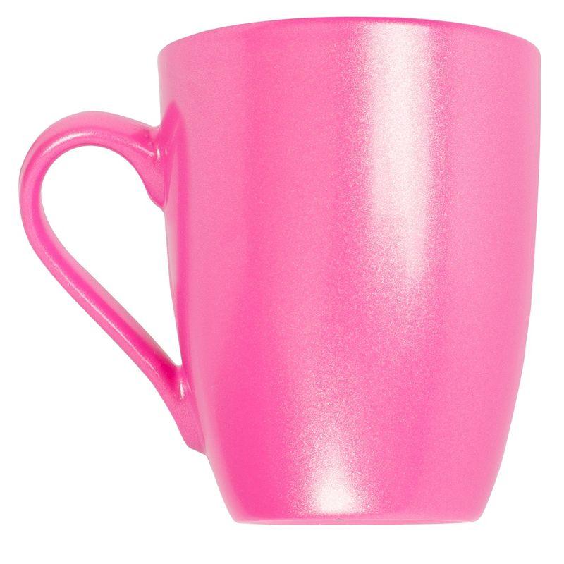 Elanze Designs Can Do All Things Through Christ Princess Pink 10 ounce New Bone China Coffee Cup Mug