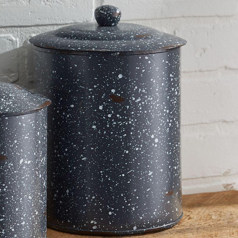 Park Designs Granite Enamelware Canisters Set Gray