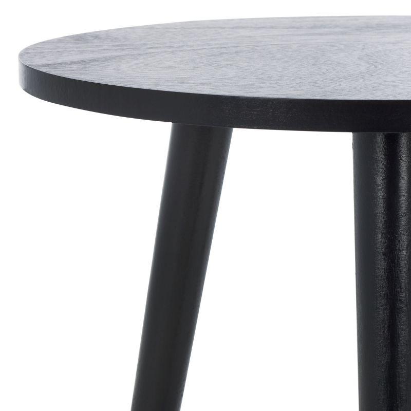 Orion Round Accent Table - ACC5700D - Black - Safavieh