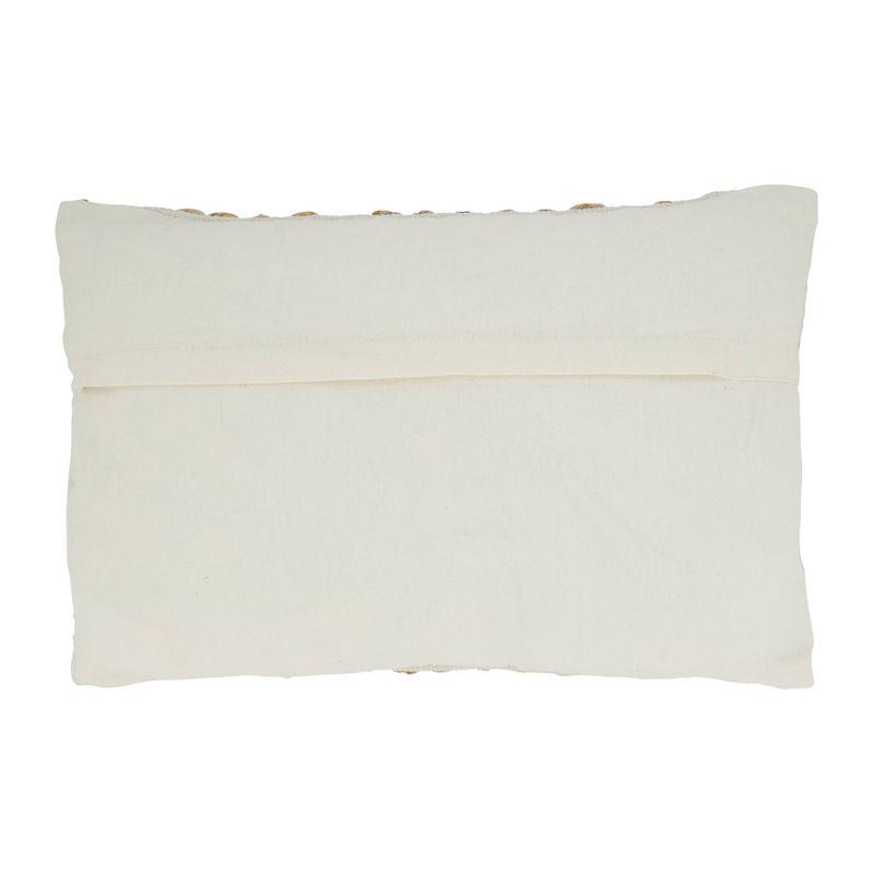 Saro Islander Collection Cotton Throw Pillow