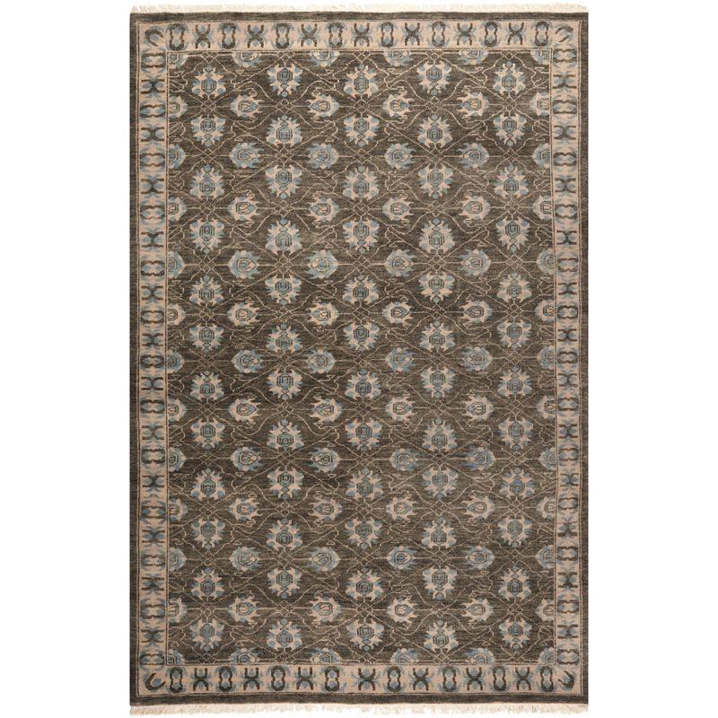 Oushak Hand Knotted Wool Oriental Rug