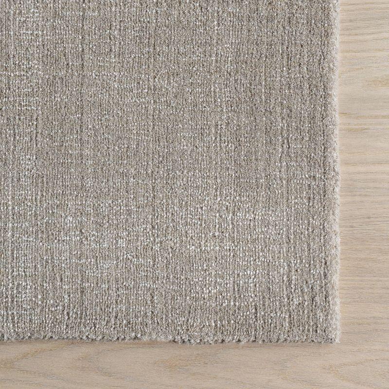 Lahjar Speckled Wool Blend Area Rug