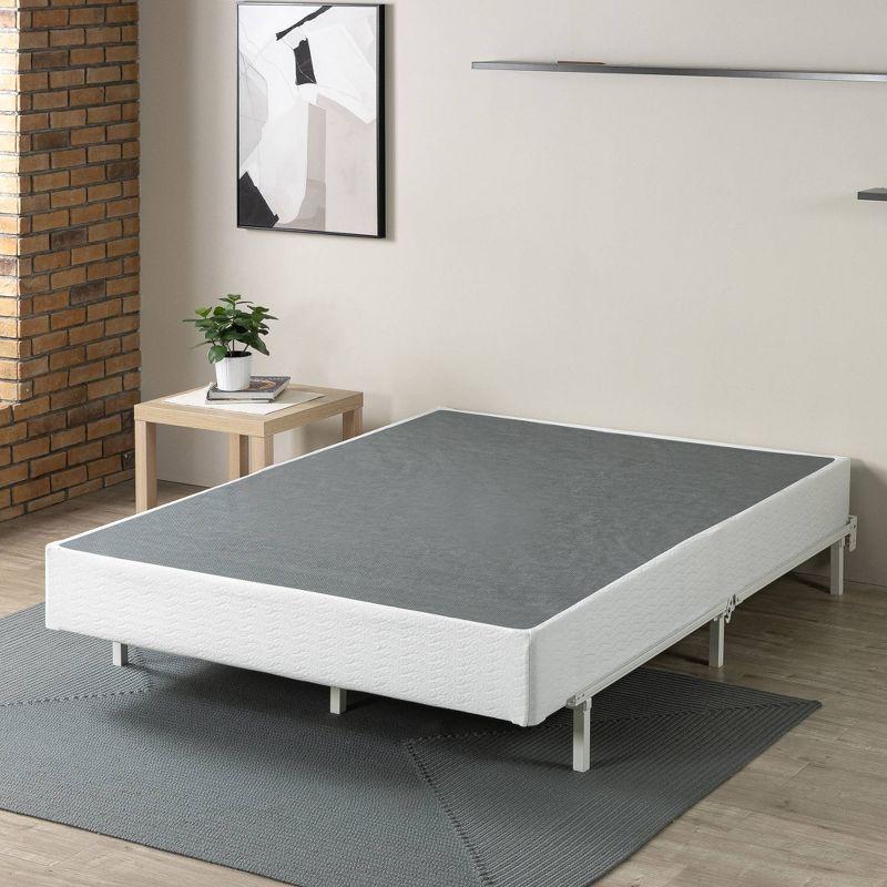 Twin XL Gray Metal Smart BoxSpring Mattress Base