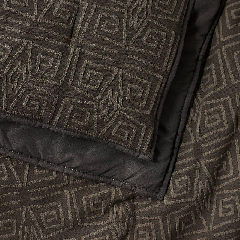 Geo Quilt and Sham Set Dark Gray - Opalhouse™ designed with Jungalow™